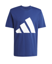 Adidas Big Logo Cotton T-Shirt Dark Blue