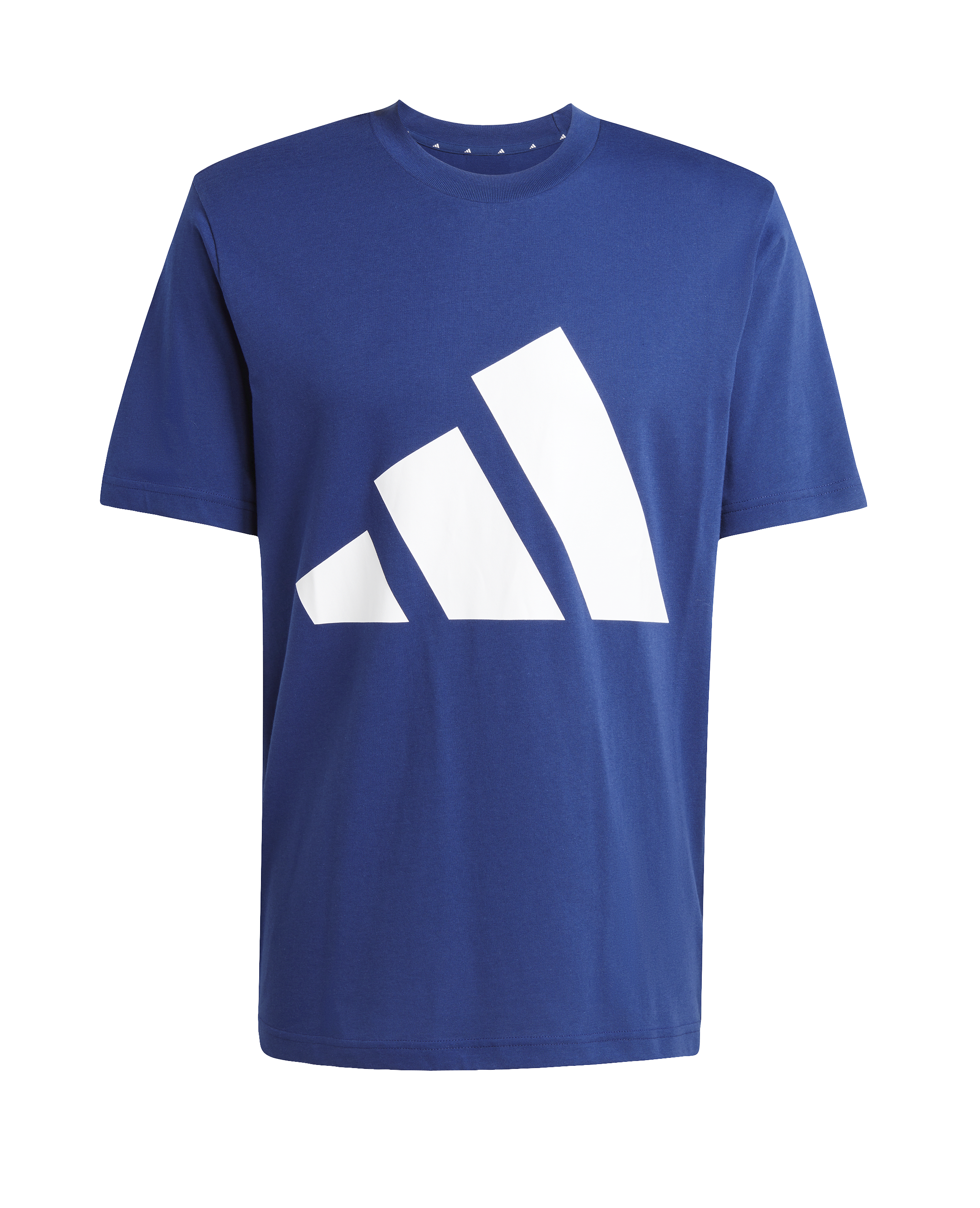 Adidas Big Logo Cotton T-Shirt Dark Blue
