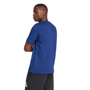 Adidas Big Logo Cotton T-Shirt Dark Blue
