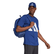 Adidas Big Logo Cotton T-Shirt Dark Blue