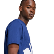Adidas Big Logo Cotton T-Shirt Dark Blue