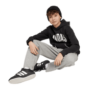 Adidas Kid's Collegiate Typography Hoodie Black