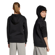 Adidas Kid's Collegiate Typography Hoodie Black