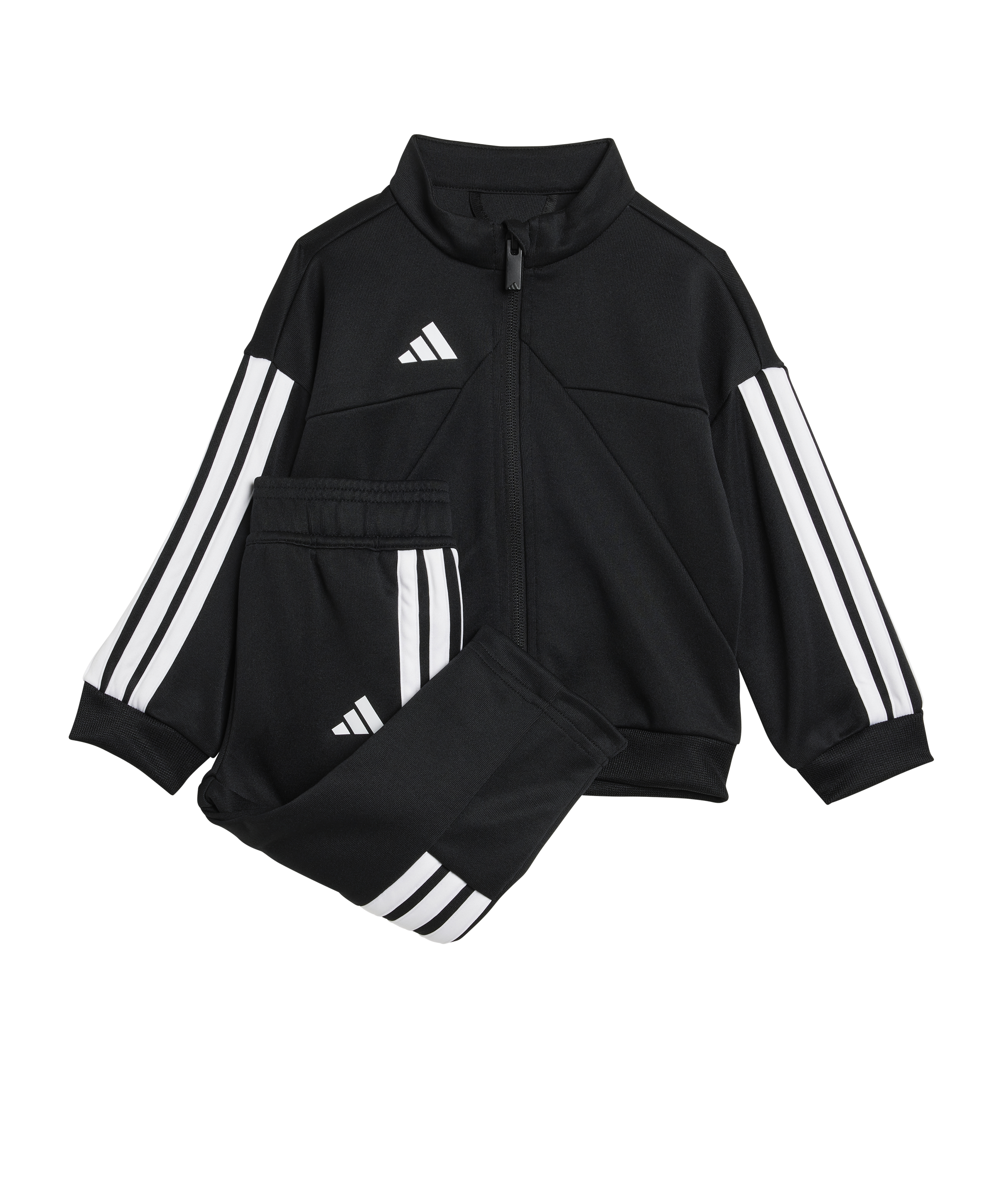 Adidas Toddlers 'House of Tiro' Tracksuit Set Black/White