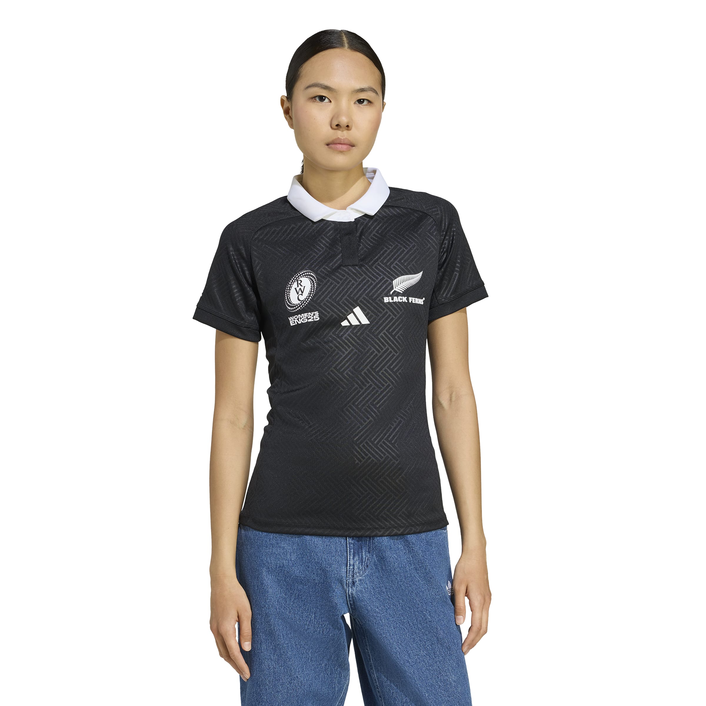 Black Ferns Womens RWC Replica Home Jersey