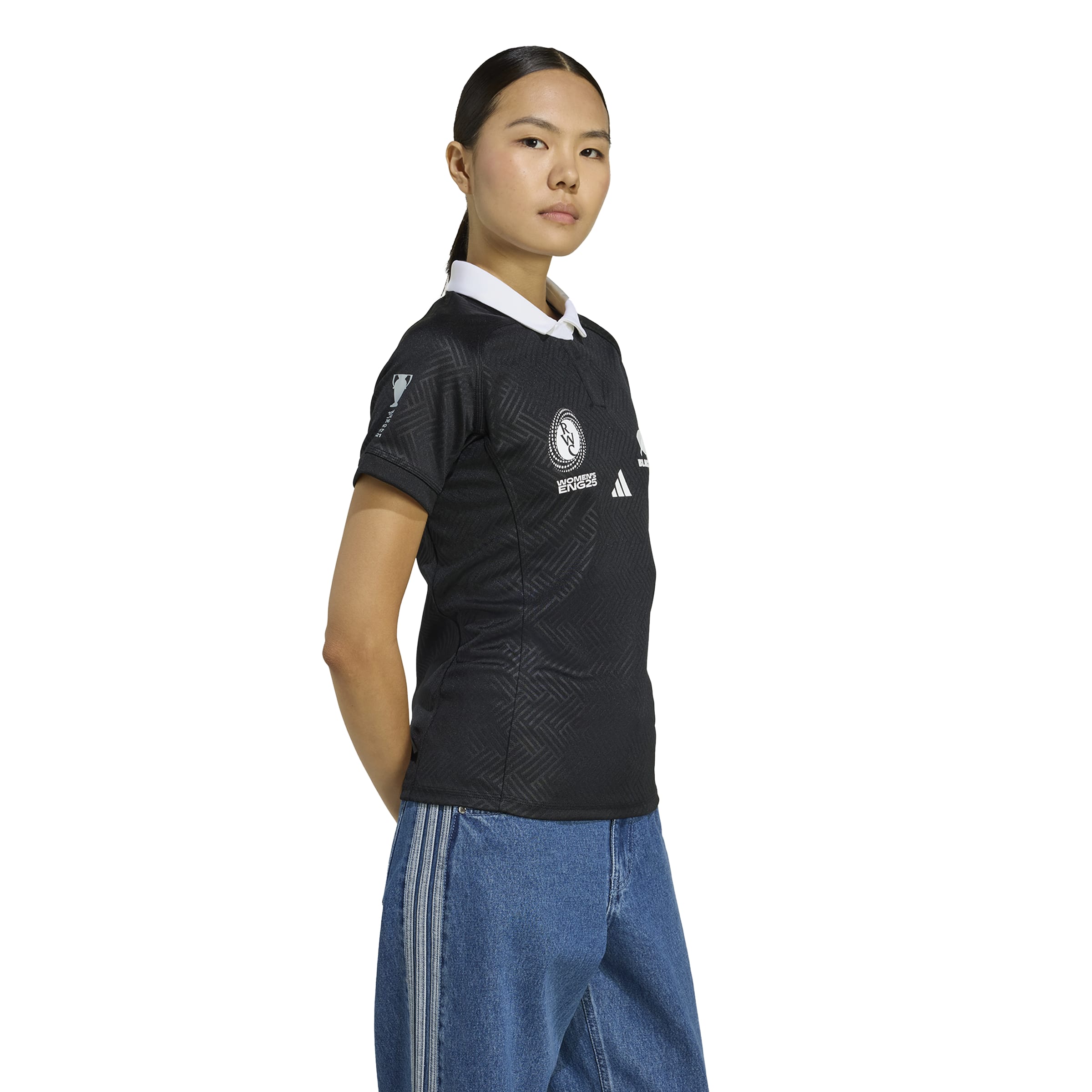 Black Ferns Womens RWC Replica Home Jersey