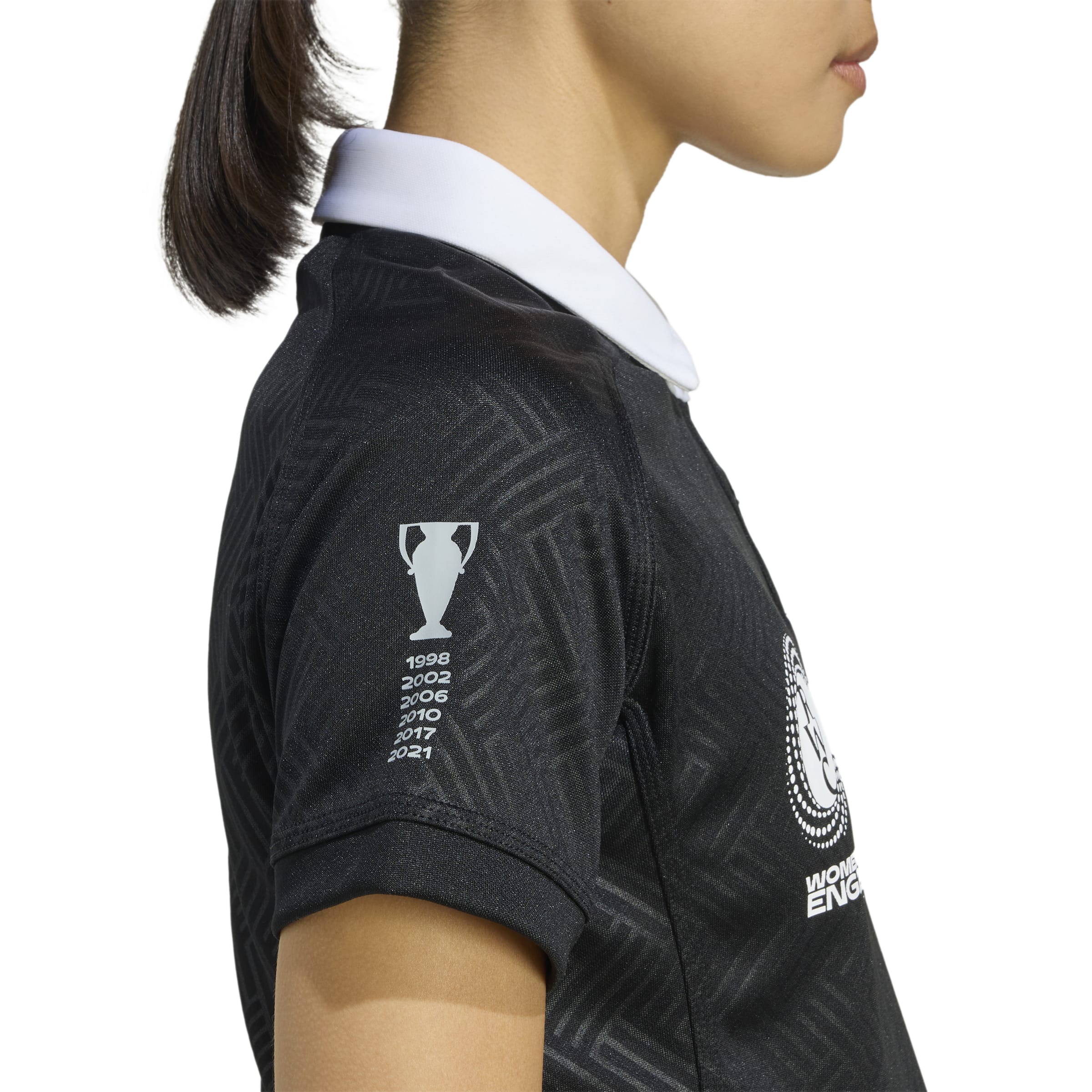 Black Ferns Womens RWC Replica Home Jersey
