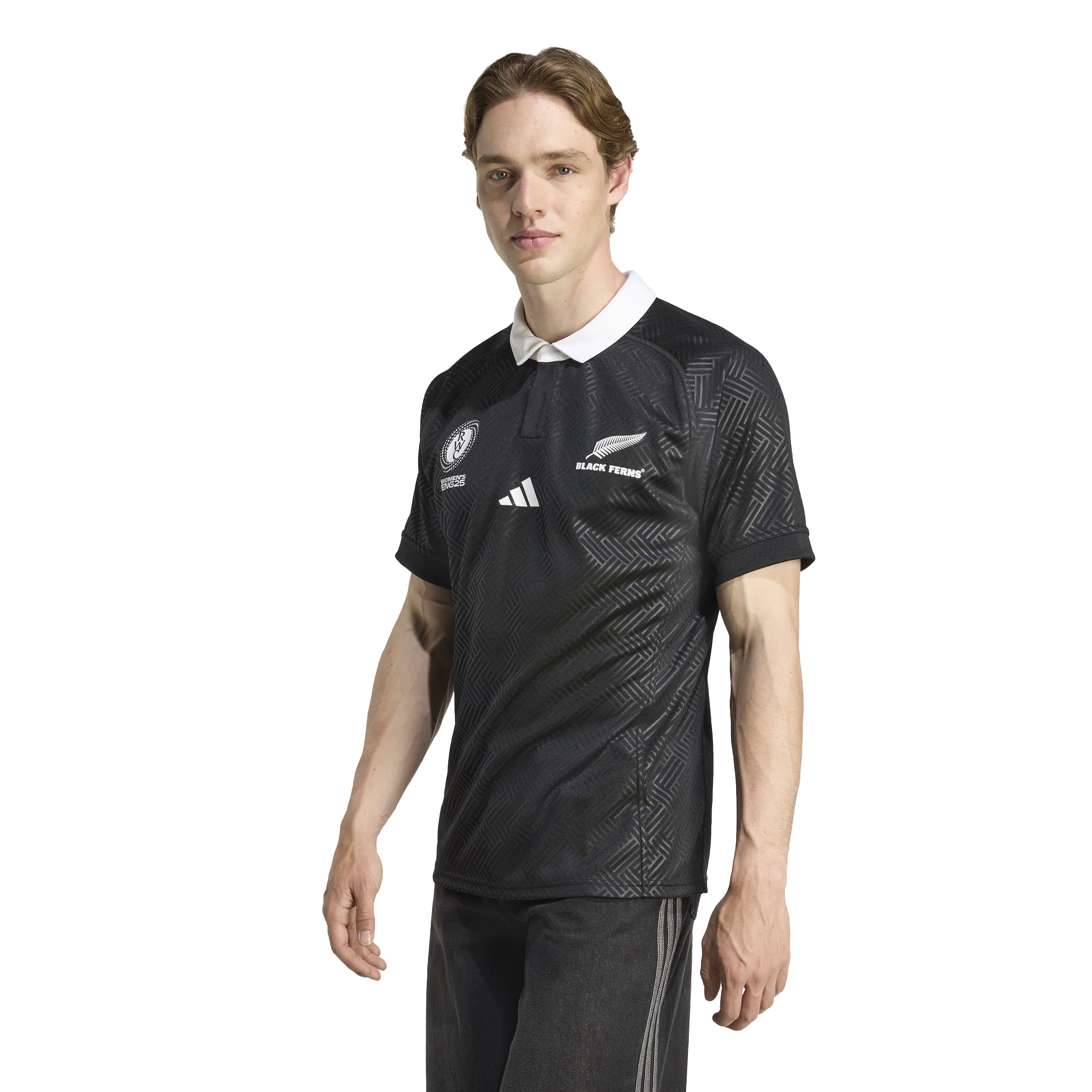 Black Ferns Mens RWC Replica Home Jersey