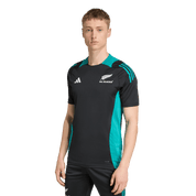 All Blacks Performance T-Shirt Black/Pure Teal 2025/2026