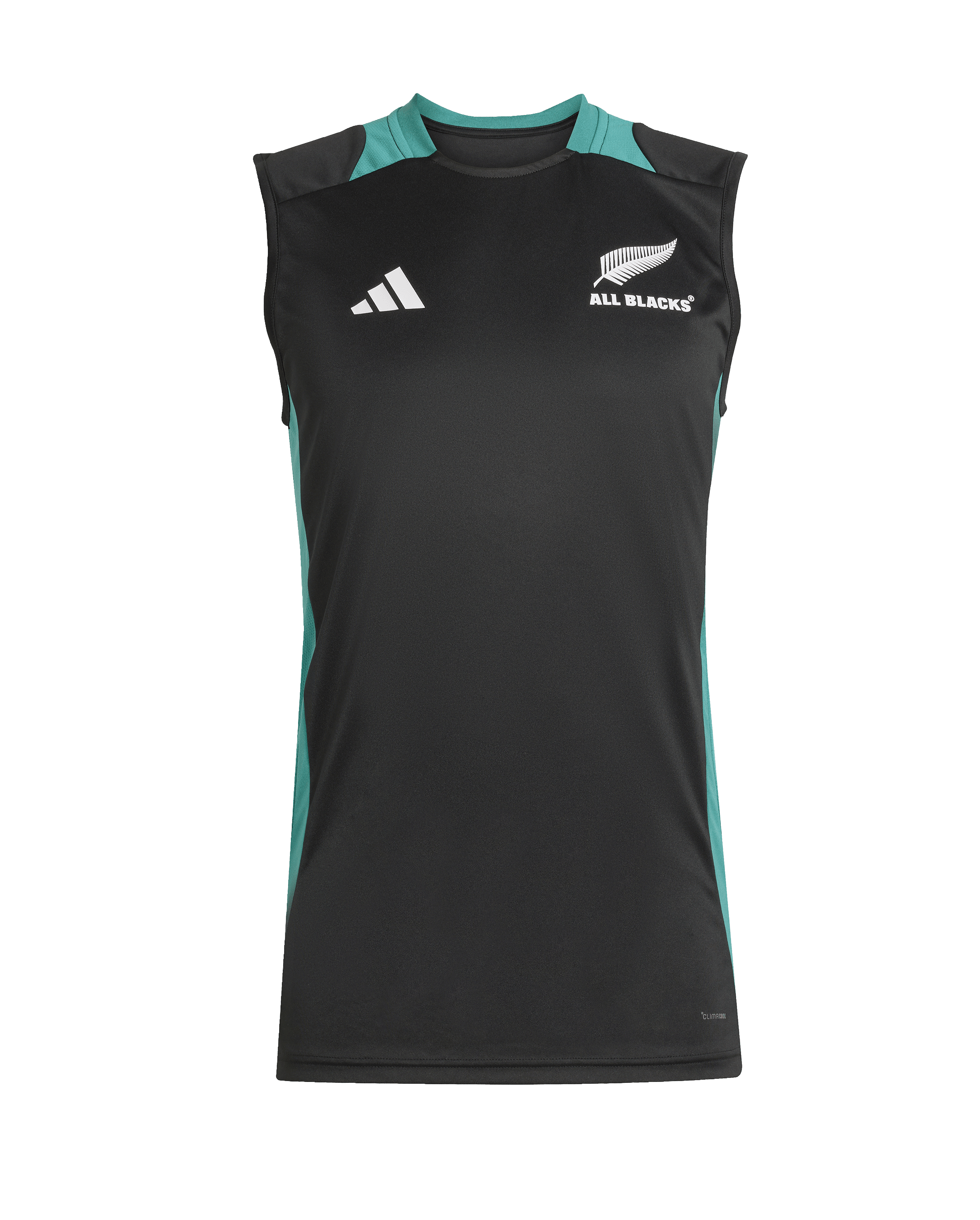 All Blacks Performance Singlet Black/Pure Teal 2025/2026