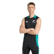 All Blacks Performance Singlet Black/Pure Teal 2025/2026