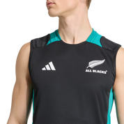 All Blacks Performance Singlet Black/Pure Teal 2025/2026