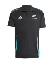 All Blacks Training Polo Shirt Black/Pure Teal 2025/2026