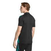 All Blacks Training Polo Shirt Black/Pure Teal 2025/2026