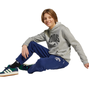 Adidas Kid's Collegiate Typography Pant Dark Blue