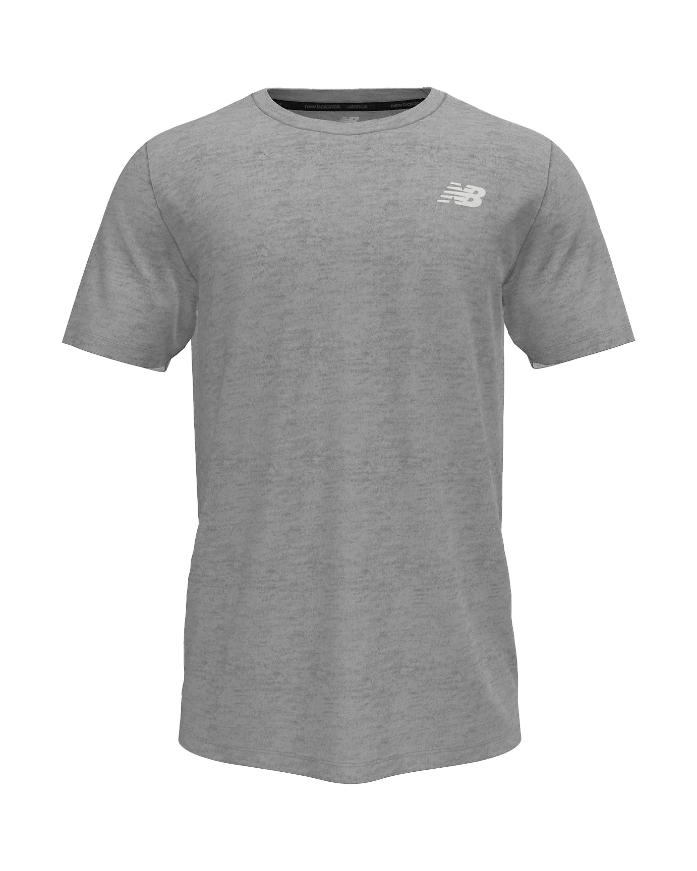 New Balance Heathertech T-Shirt Grey
