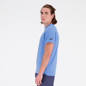 New Balance R.W. Tech Tee with Dri-Release Heritage Blue