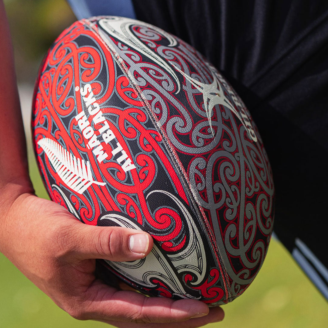 Māori All Blacks Supporter Rugby Ball Size 5