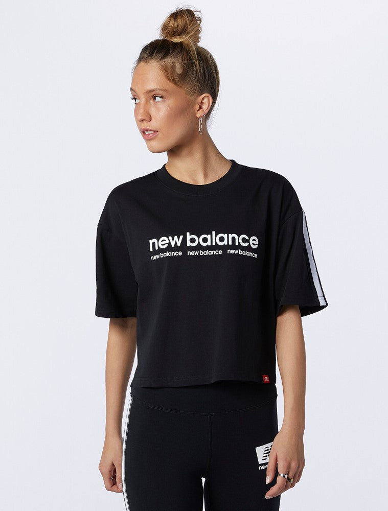 New Balance Women's Essentials ID Tee Black