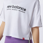 New Balance Women's Essentials ID Tee White