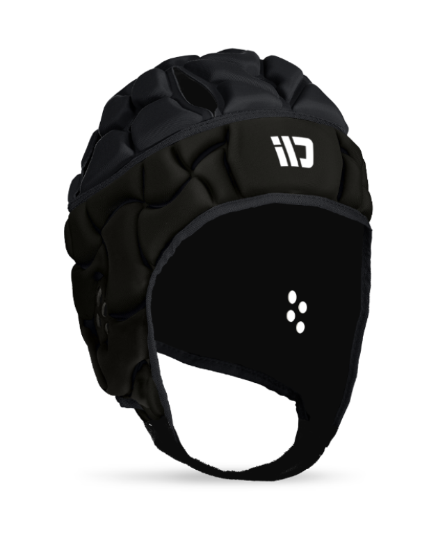 IDGear Club Rugby Headgear - Black