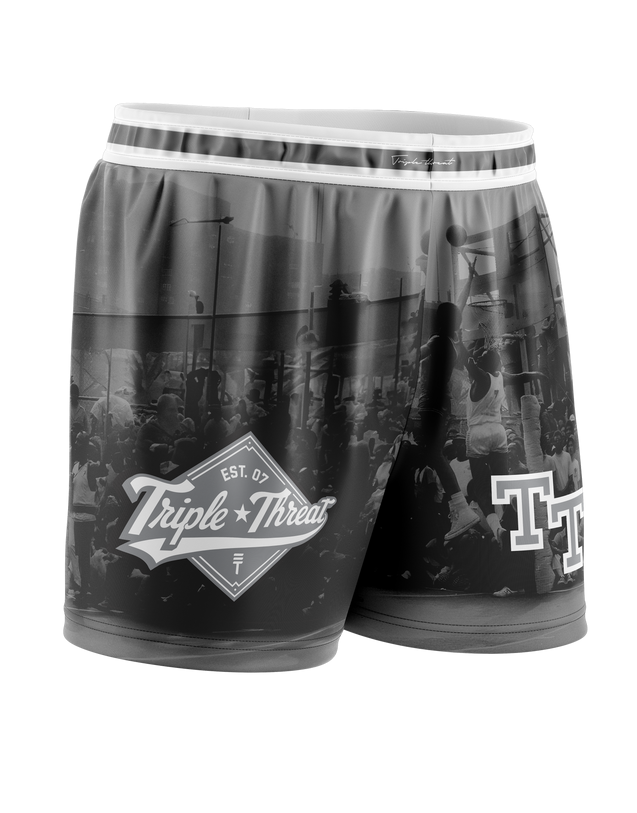 Triple Threat Kids Rucker Short Black