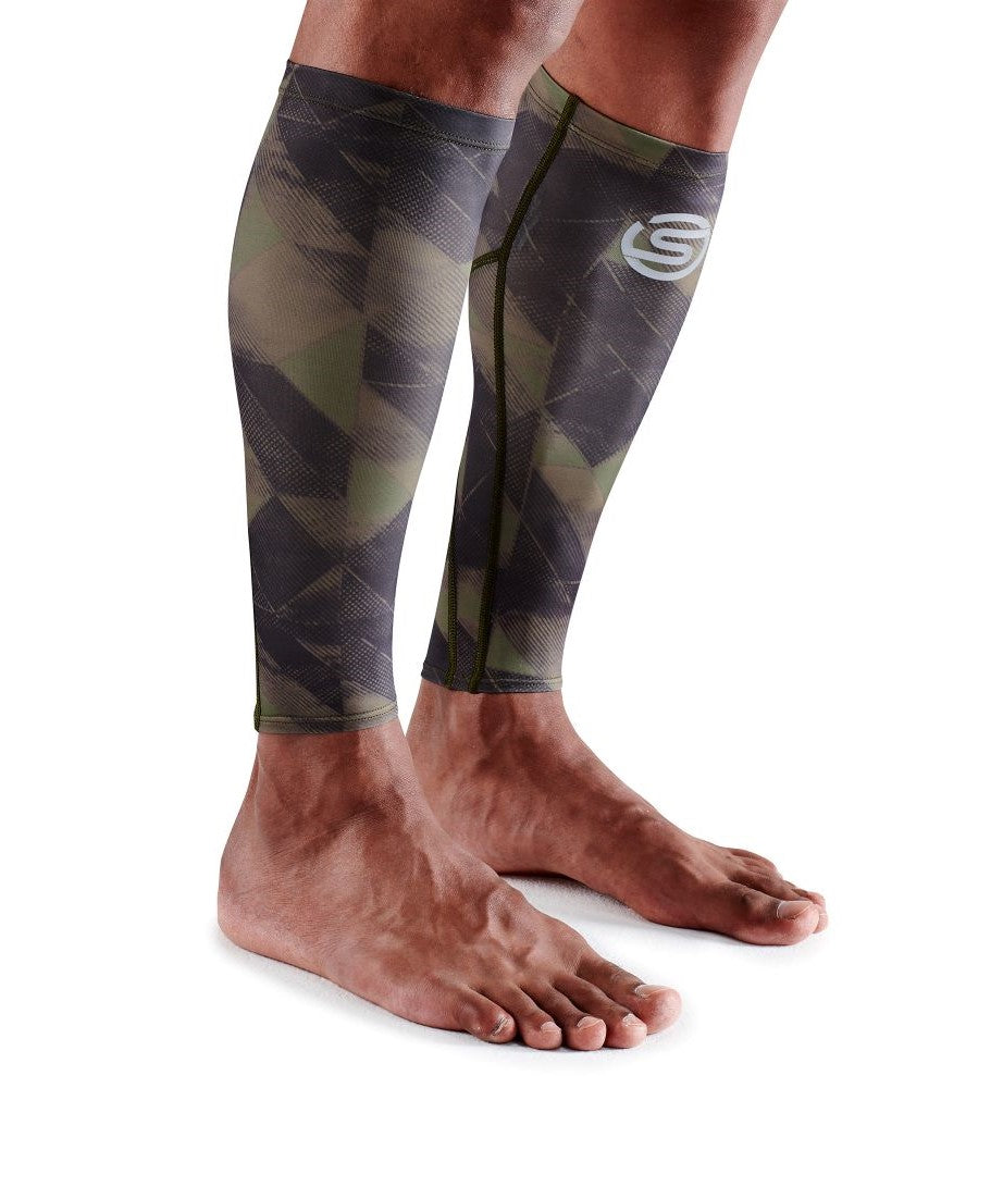 SKINS Series-3 Calf Tight MX Khaki Geo