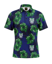 Warriors NRL Aloha Golf Polo Shirt