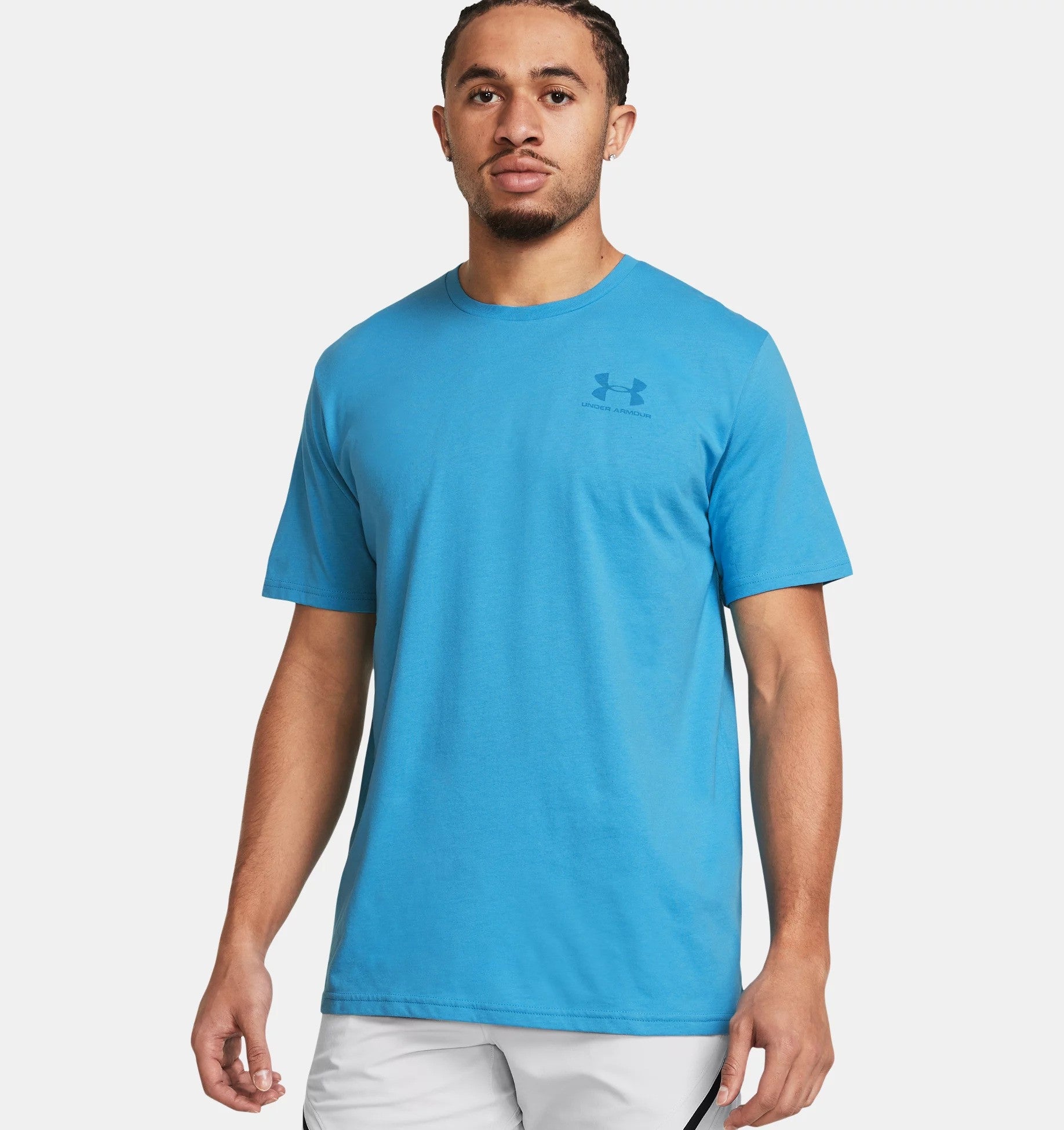 Under Armour Men's Sportstyle LC T-Shirt Blue Topaz