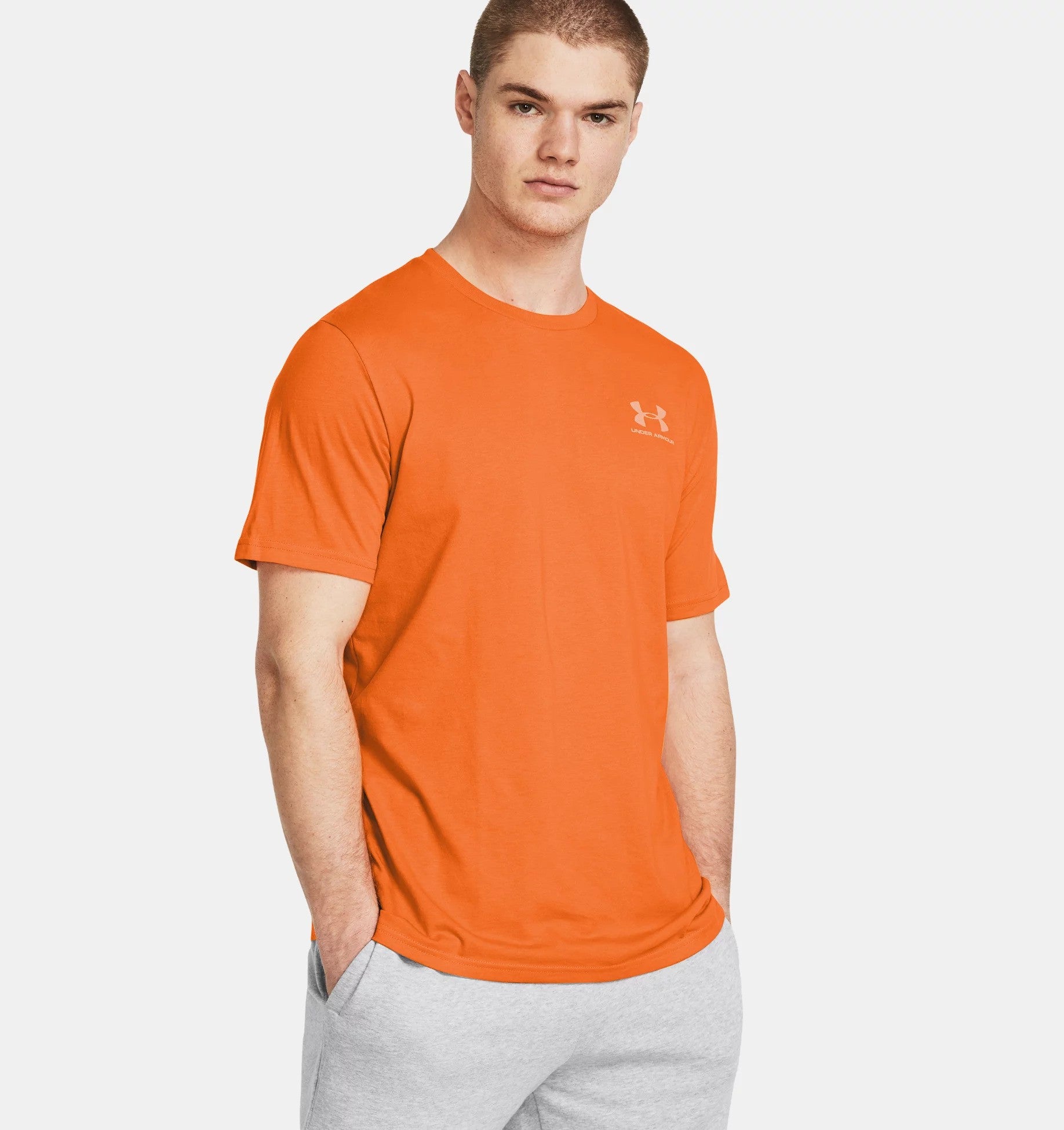Under Armour Men's Sportstyle LC T-Shirt Atomic Orange