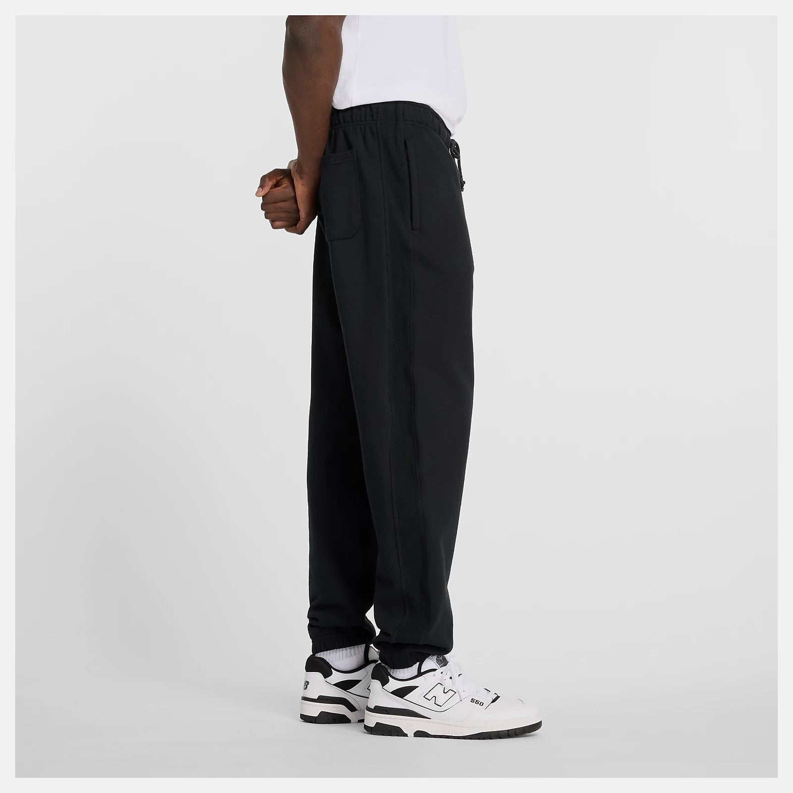 New Balance Athletics French Terry Jogger Black