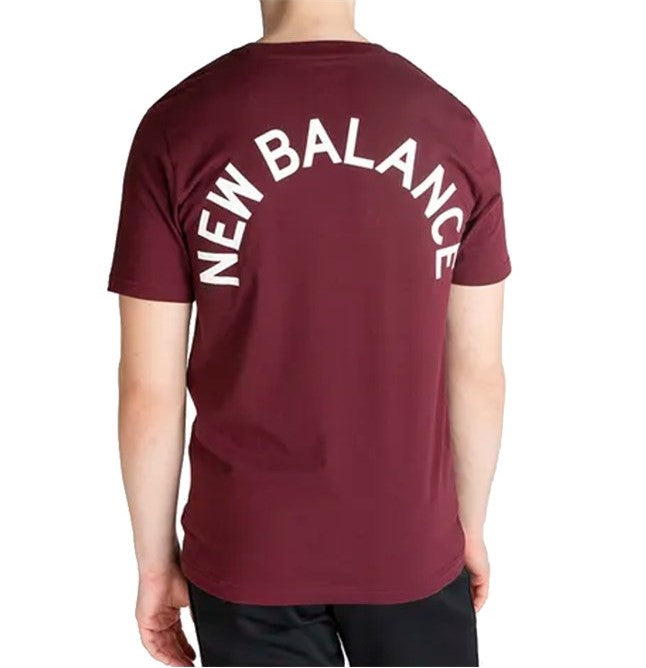 New Balance Classic Arch T-Shirt Burgundy