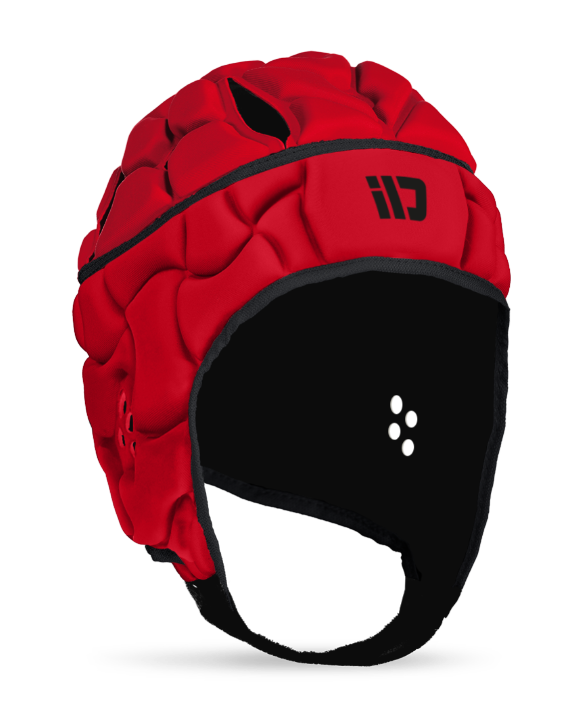 IDGear Club Rugby Headgear - Red