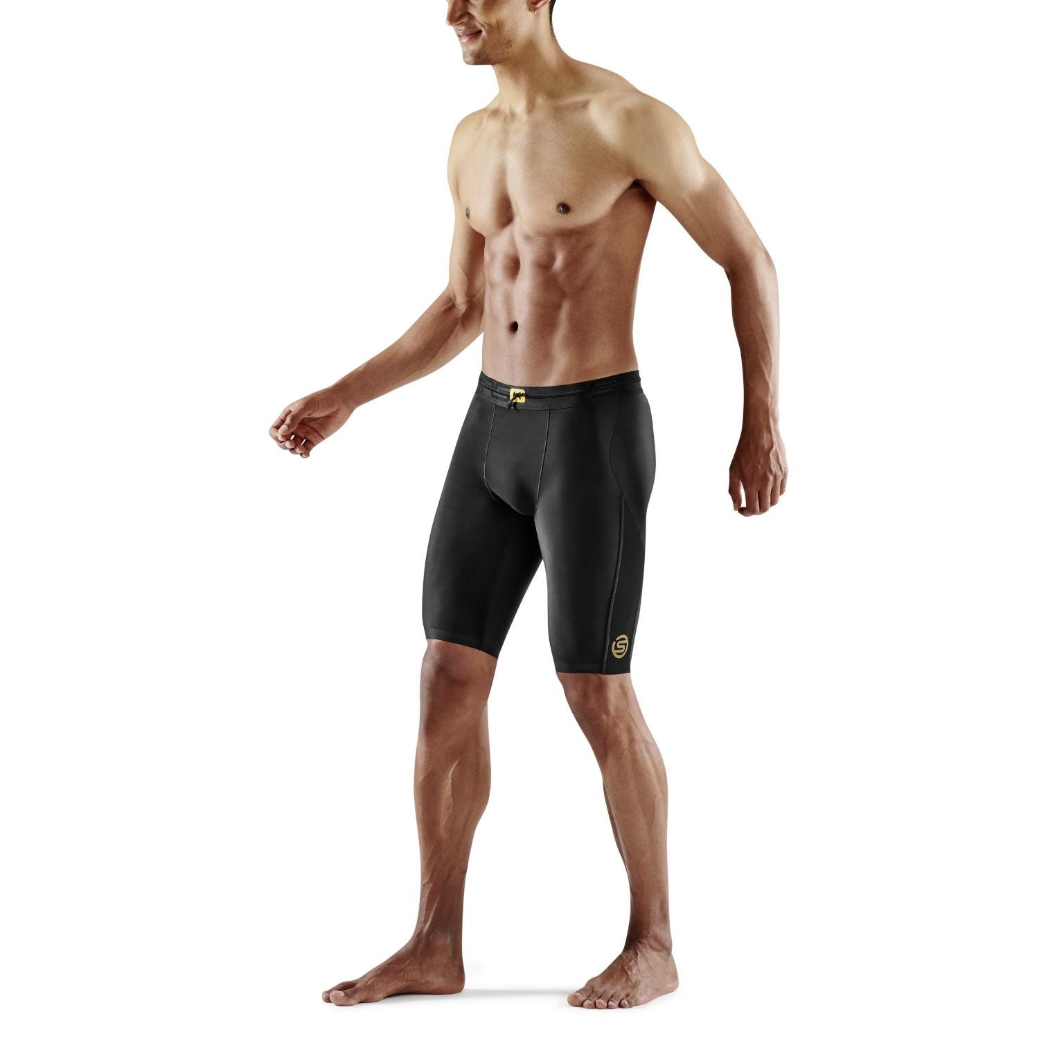 SKINS Men's Series-5 Half Tight Black