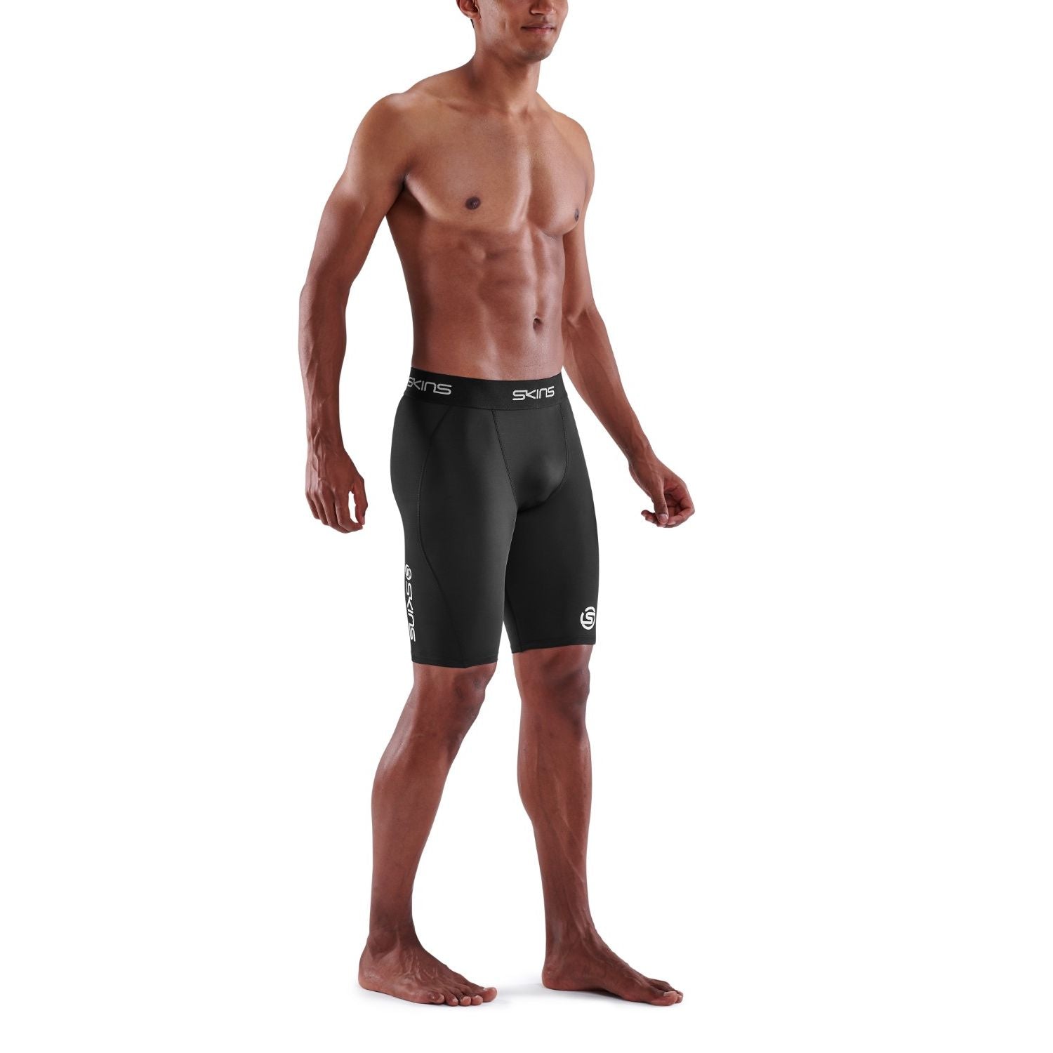 SKINS Men's Series-1 Half Tight Black