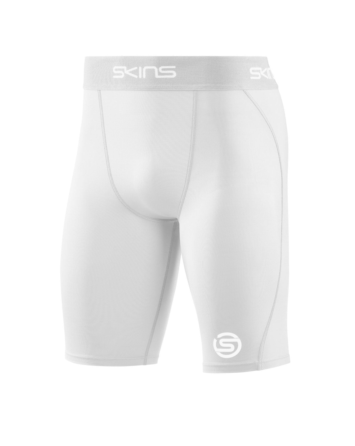 SKINS Men's Series-1 Half Tight White