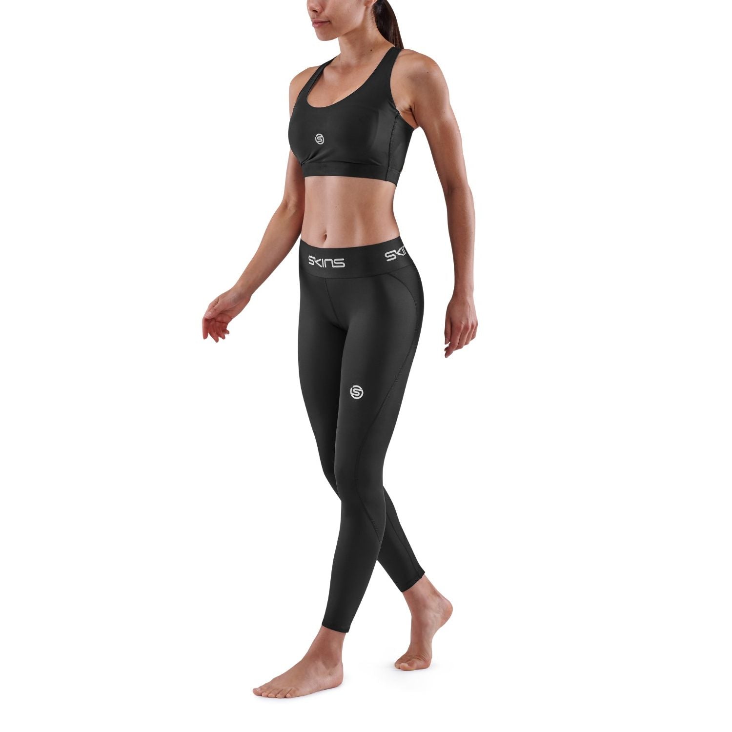 SKINS Women's Series-1 Long Tight Black