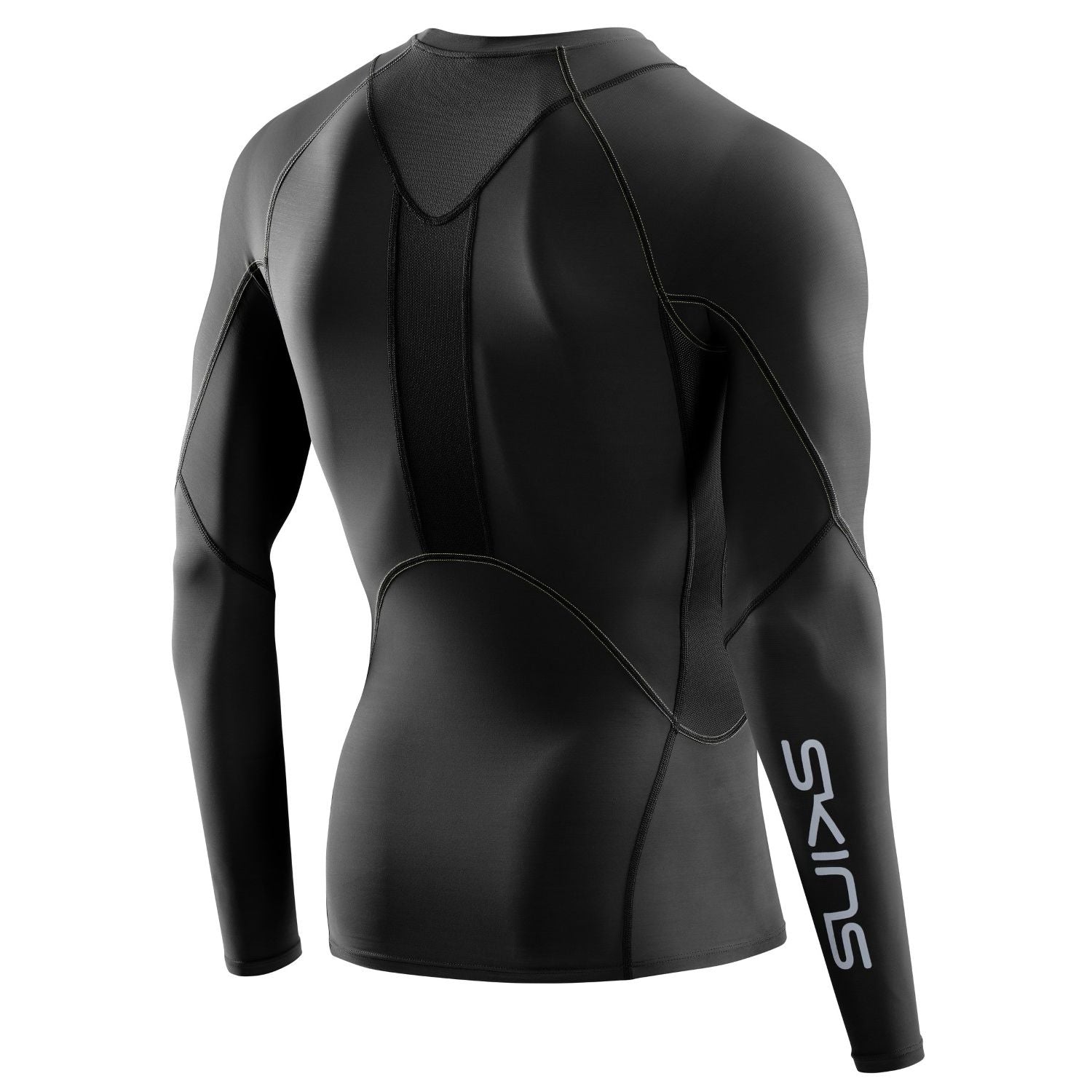 SKINS Men's Series-3 Long Sleeve Top Black
