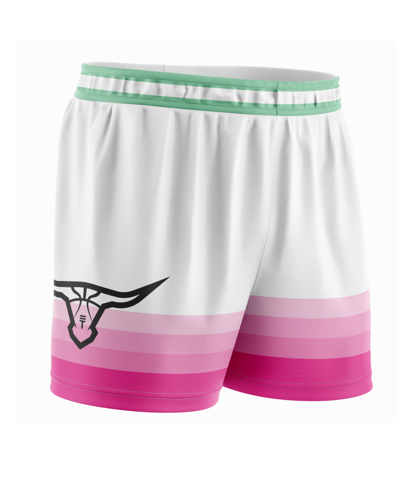 Triple Threat Kids Buffalo Logo Short White