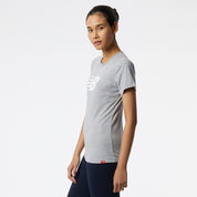 New Balance Women's Sports Fill Tee Athletic Grey