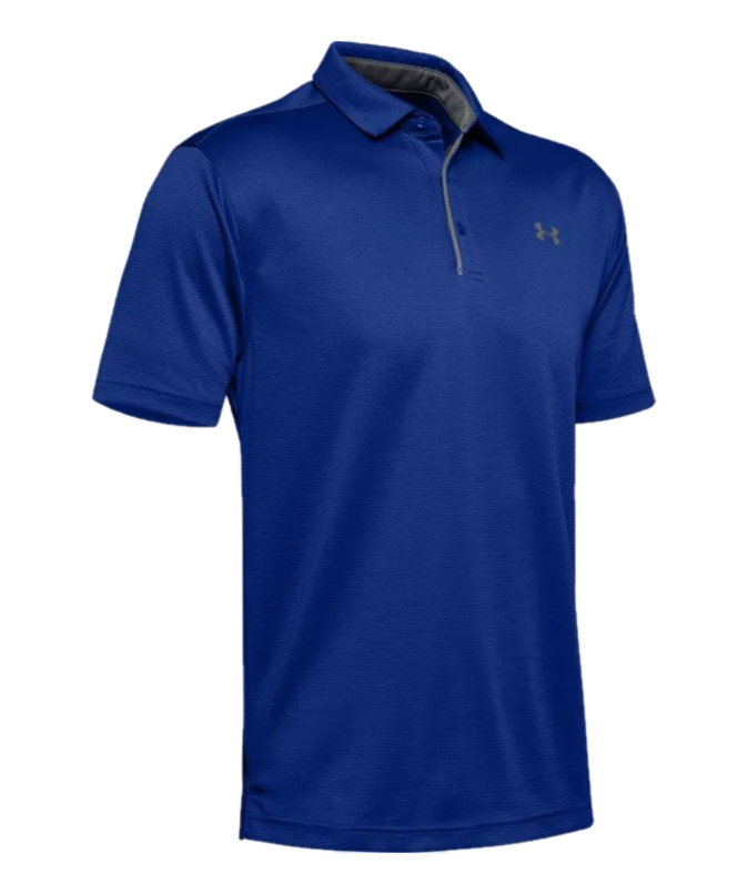 Under Armour Tech Men’s Golf Polo Shirt Royal