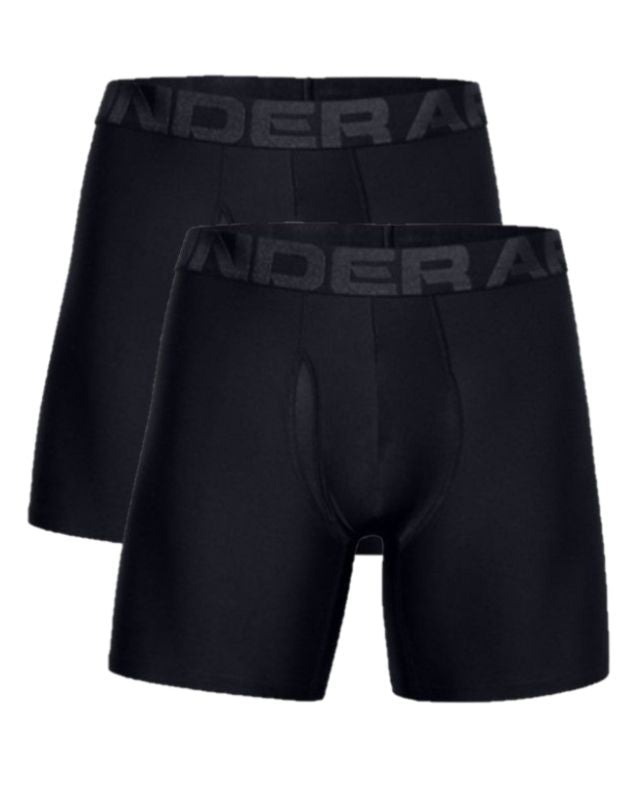 Dry and Fresh Performance 6 Inch Boxer Brief Blk S by New Balance