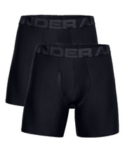 Under Armour Men's UA Tech™ 6" Boxerjock® – 2-Pack Black