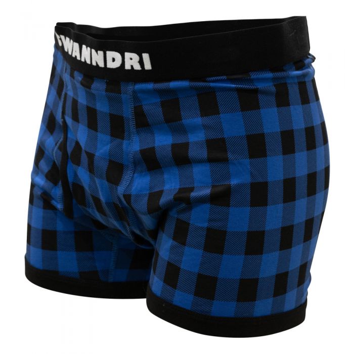 Swanndri Men's Cotton Undies Blue/Black