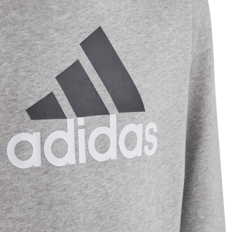 adidas Kid's Big Logo II Hoodie Grey