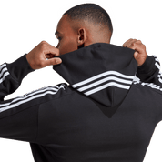 Adidas Ess 3S French Terry Hoodie Black