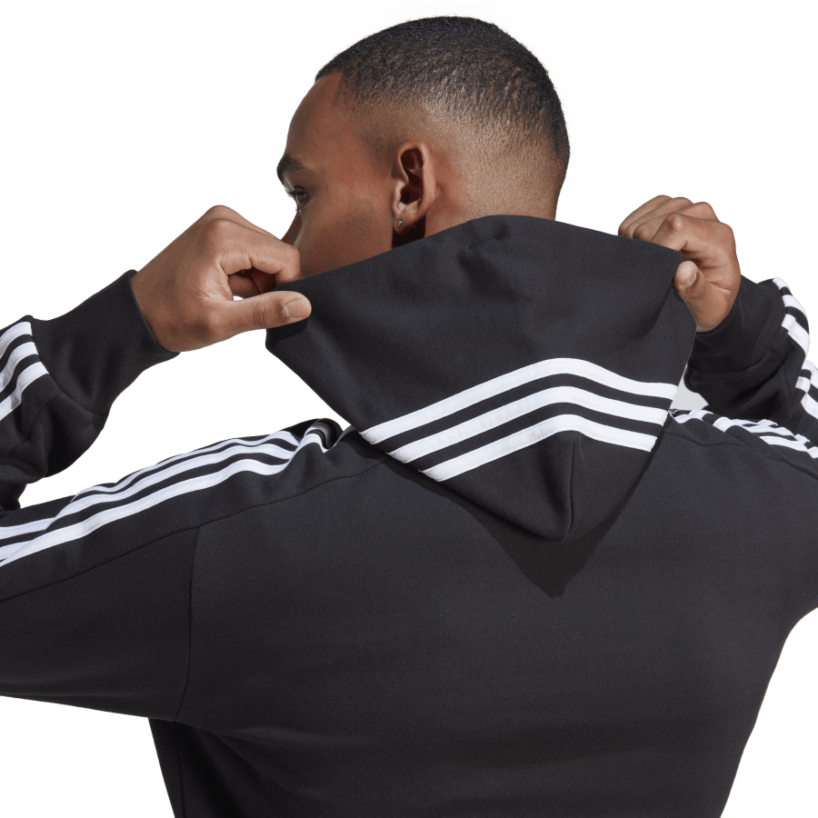 Adidas Ess 3S French Terry Hoodie Black