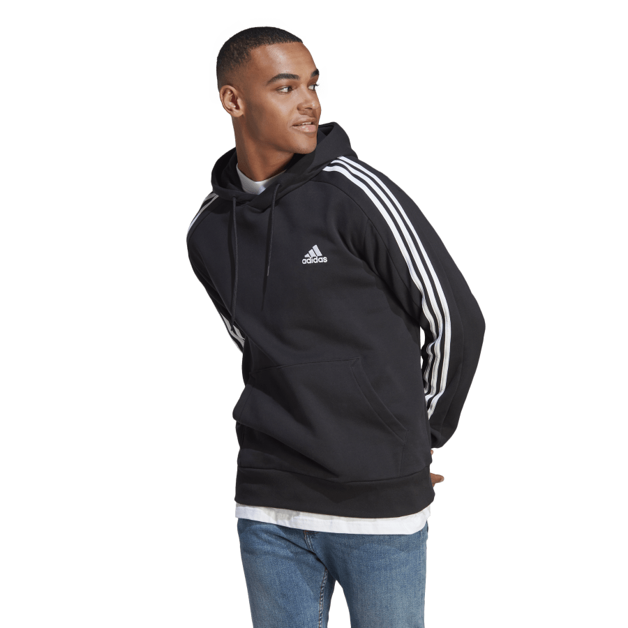 Adidas Ess 3S French Terry Hoodie Black