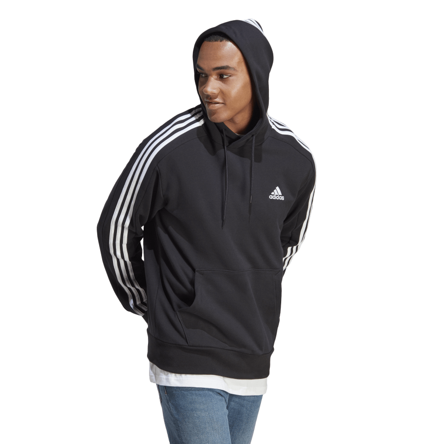 Adidas Ess 3S French Terry Hoodie Black