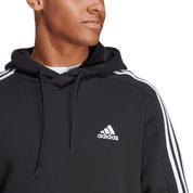 Adidas Ess 3S French Terry Hoodie Black